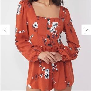 Flowery romper